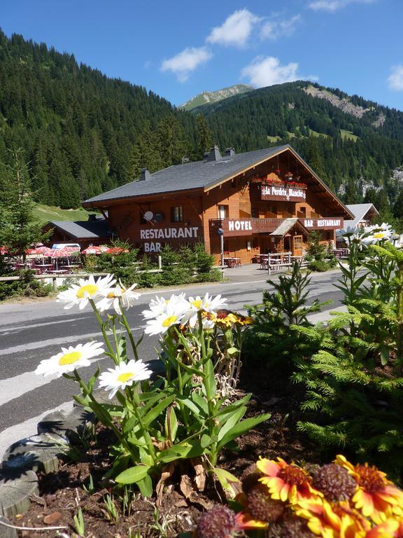La Perdrix Blanche Hotel Châtel Exterior foto
