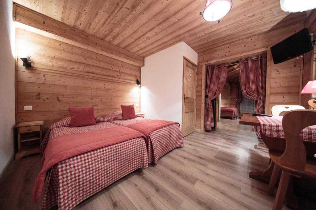 La Perdrix Blanche Hotel Châtel Exterior foto